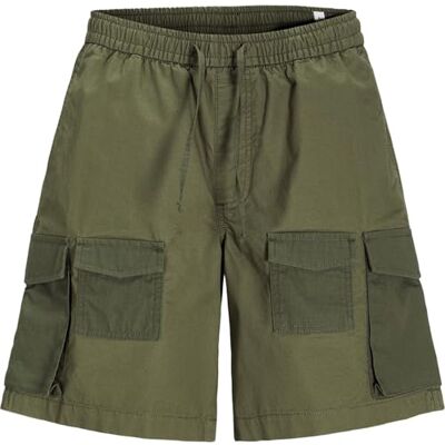 12268333 JACK&JONES JPSTBILL JJALFIE Ripstop Cargo Shorts LN, Dusty Olive, S 12268333 JACK&JONES JPSTBILL JJALFIE Ripstop Cargo Shorts LN, Dusty Olive, S