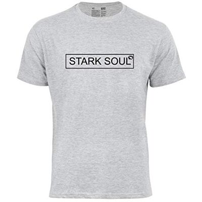 1945_STS.14 STARK SOUL Męski T-shirt, szary melànge (003), XXL 1945_STS.14 STARK SOUL Męski T-shirt, szary melànge (003), XXL