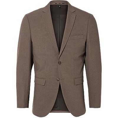 16090331 SELETED HOMME Męska marynarka Slhslim-Liam Mini Check BLZ Flex B Noos, Dark Olive/Checks: mini, 58 16090331 SELETED HOMME Męska marynarka Slhslim-Liam Mini Check BLZ Flex B Noos, Dark Olive/Checks: mini, 58
