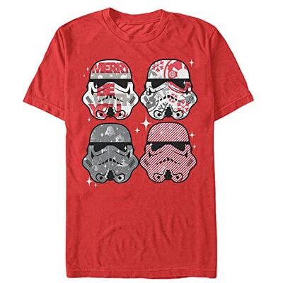 2dd42afc-deae-4274-9ebe-37efa99b7f34 Star Wars Unisex Candy Troopers Organic Short Sleeve T-shirt, czerwony, S 2dd42afc-deae-4274-9ebe-37efa99b7f34 Star Wars Unisex Candy Troopers Organic Short Sleeve T-shirt, czerwony, S
