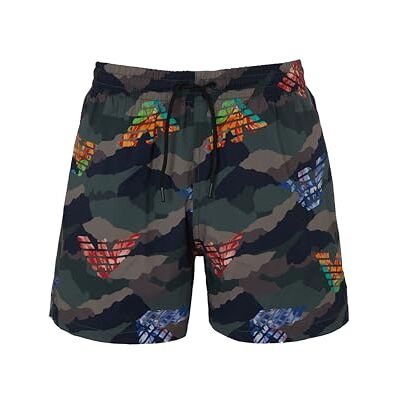 EM000688AF12340F7049XXL EMPORIO ARMANI Man Macro Eagle Mid bokserki zielone XXL, Camu Green/Eagles, XXL EM000688AF12340F7049XXL EMPORIO ARMANI Man Macro Eagle Mid bokserki zielone XXL, Camu Green/Eagles, XXL