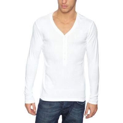 21.121.84960.1141.110.0.XL G-STAR RAW Basics CL Grand koszulka męska z długim rękawem z dekoltem w serek 21.121.84960.1141.110.0.XL G-STAR RAW Basics CL Grand koszulka męska z długim rękawem z dekoltem w serek