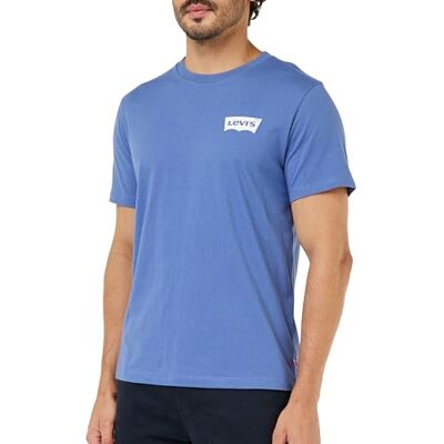 22491-1458 Levi's Mężczyźni Graphic Crewneck Tee T-Shirt, Batwing Coastal Fjord, XS 22491-1458 Levi's Mężczyźni Graphic Crewneck Tee T-Shirt, Batwing Coastal Fjord, XS