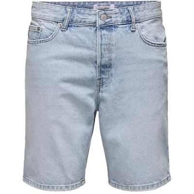 22032041 ONSEDGE LB 2041 AZG DNM szorty, jasnoniebieski (light blue denim), XL 22032041 ONSEDGE LB 2041 AZG DNM szorty, jasnoniebieski (light blue denim), XL