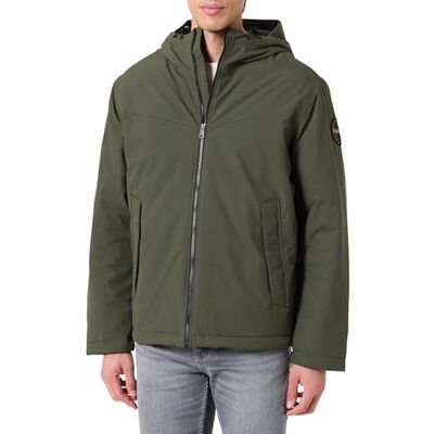 NP0A88UJ Napapijri Arbe Parka Green Depths, Zielony, S NP0A88UJ Napapijri Arbe Parka Green Depths, Zielony, S