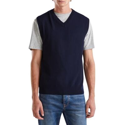 1002U400L United Colors of Benetton Koszulka z dekoltem w serek S/M, Niebieska, M 1002U400L United Colors of Benetton Koszulka z dekoltem w serek S/M, Niebieska, M