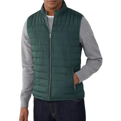 HM403089 Hackett London Kurtka męska Ultra Lw Gilet, Zielony (Bottle Green), XXL HM403089 Hackett London Kurtka męska Ultra Lw Gilet, Zielony (Bottle Green), XXL