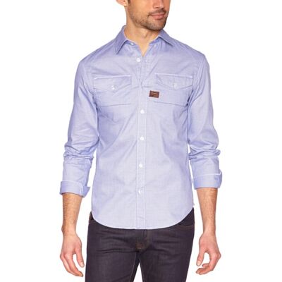 21.131.83160A.4822.1661.0.M G-STAR RAW RCO Arizona Stockton koszulka męska z długim rękawem, Mn Reflex Blue, M 21.131.83160A.4822.1661.0.M G-STAR RAW RCO Arizona Stockton koszulka męska z długim rękawem, Mn Reflex Blue, M
