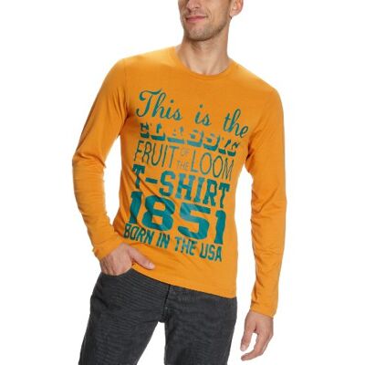 011038PP1451G_XL Fruit of the Loom T-Shirt, Żółty (Gelb (1g, Imbir)), XL 011038PP1451G_XL Fruit of the Loom T-Shirt, Żółty (Gelb (1g, Imbir)), XL