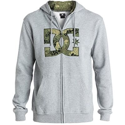 EDYFT03004-KNFH_Heather Grey_XS DC Shoes Męski polar Top Hook Up M OTLR KNFH EDYFT03004-KNFH_Heather Grey_XS DC Shoes Męski polar Top Hook Up M OTLR KNFH