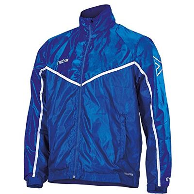 T70018 Mitre Kurtka przeciwdeszczowa męska Primero Football Training Królewski/biały L T70018 Mitre Kurtka przeciwdeszczowa męska Primero Football Training Królewski/biały L