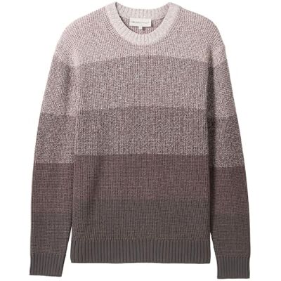 1044924 TOM TAILOR Denim Sweter męski, 37080 Jasnoszary biały czerwony gradient, XXL 1044924 TOM TAILOR Denim Sweter męski, 37080 Jasnoszary biały czerwony gradient, XXL