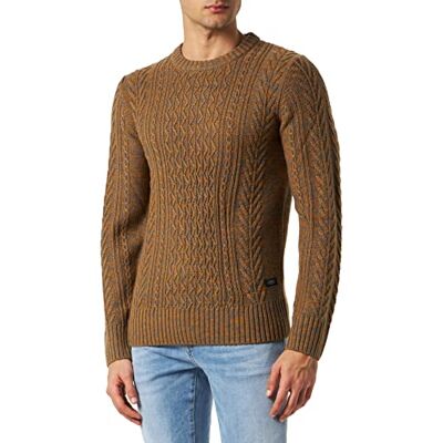 20714632 Blend Męski sweter , 180937/brązowy, L 20714632 Blend Męski sweter , 180937/brązowy, L