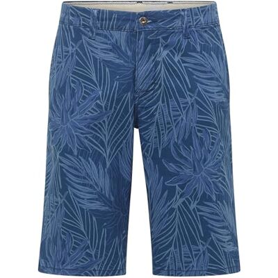 1015144-12592 MUSTANG Męskie szorty Amsterdam, Aop Art Palm Blue 12592, 28 1015144-12592 MUSTANG Męskie szorty Amsterdam, Aop Art Palm Blue 12592, 28