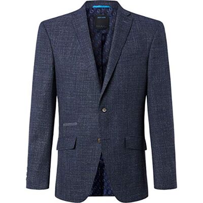 42281-000-98251-3050 Pierre Cardin Męska marynarka Sakko New-Lucas-ff Futureflex biznesowa na co dzień, NIEBIESKI, 46-L 42281-000-98251-3050 Pierre Cardin Męska marynarka Sakko New-Lucas-ff Futureflex biznesowa na co dzień, NIEBIESKI, 46-L