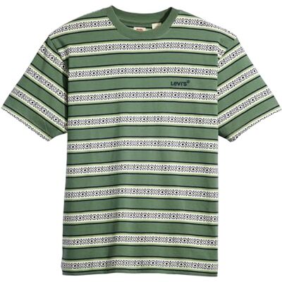 A0637 Levi's Koszulka męska Red Tab Vintage Tee, Otis Geo Stripe Dark, S A0637 Levi's Koszulka męska Red Tab Vintage Tee, Otis Geo Stripe Dark, S