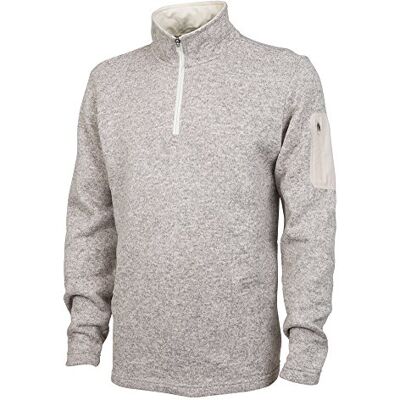9312 Charles River Apparel Men's Fleece Pullover, Oatmeal Heather, XXL 9312 Charles River Apparel Men's Fleece Pullover, Oatmeal Heather, XXL