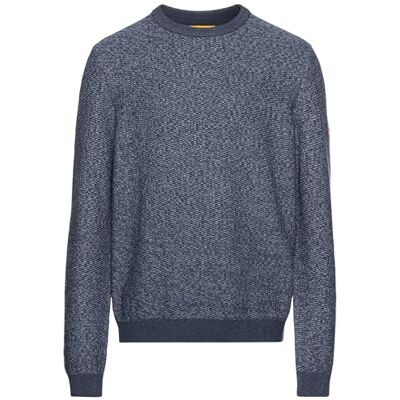 409500-4K07 camel active Sweter rękaw 1/1, niebieski (Denim Blue), 3XL 409500-4K07 camel active Sweter rękaw 1/1, niebieski (Denim Blue), 3XL