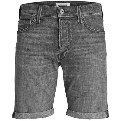 12249096 JACK & JONES Jjichris Jjwood szorty Ge 715 Sn, szary denim, S 12249096 JACK & JONES Jjichris Jjwood szorty Ge 715 Sn, szary denim, S