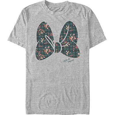 1c44168f-7503-4b5e-9d8f-7ef77956adcc Disney Classics Unisex Mickey & Friends-Plaid Floral Bow Organic Short Sleeve T-Shirt, Melange Grey, L, szary (melange grey), L 1c44168f-7503-4b5e-9d8f-7ef77956adcc Disney Classics Unisex Mickey & Friends-Plaid Floral Bow Organic Short Sleeve T-Shirt, Melange Grey, L, szary (melange grey), L