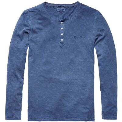 Lakehenleyl/s/1957826755 Tommy Jeans Męska koszulka z długim rękawem, Niebieski (430 Blue Depths), 48 Lakehenleyl/s/1957826755 Tommy Jeans Męska koszulka z długim rękawem, Niebieski (430 Blue Depths), 48