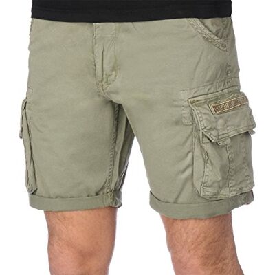 176203-82 Alpha Industries Crew Short Męskie krótkie spodenki Light Olive 176203-82 Alpha Industries Crew Short Męskie krótkie spodenki Light Olive