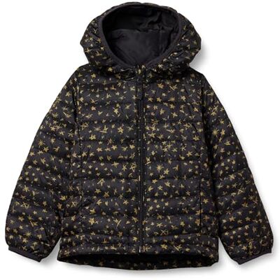 G-S17AE10003-JKT185-XX-Large Amazon Essentials Dziewczęca lekka, wodoodporna kurtka puchowa z kapturem, czarne gwiazdy, XXL G-S17AE10003-JKT185-XX-Large Amazon Essentials Dziewczęca lekka, wodoodporna kurtka puchowa z kapturem, czarne gwiazdy, XXL