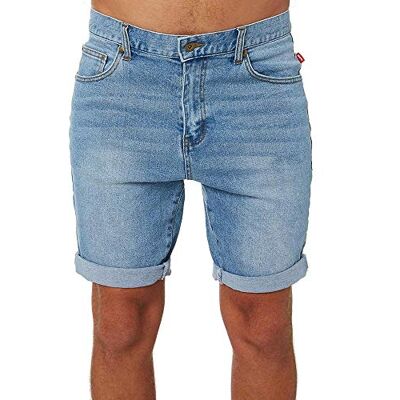 GB01916001 Globe Frenzy Denim krótkie spodenki męskie, Pazifik-niebieski, 30 GB01916001 Globe Frenzy Denim krótkie spodenki męskie, Pazifik-niebieski, 30