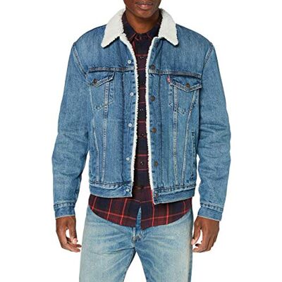 16365-0128 Levi's Type 3 Sherpa Trucker Kurtka Mężczyźni,Fable,XL 16365-0128 Levi's Type 3 Sherpa Trucker Kurtka Mężczyźni,Fable,XL