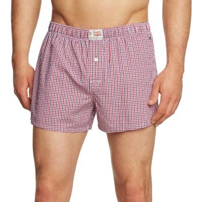 Tommy Hilfiger Bokserki męskie, Czerwony (611 Tango Red), 56 Tommy Hilfiger Bokserki męskie, Czerwony (611 Tango Red), 56