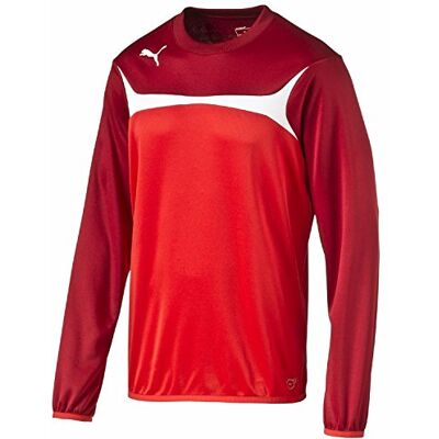 Esito 3 męska bluza treningowa czerwona Puma czerwony/biały rozmiar: S Esito 3 męska bluza treningowa czerwona Puma czerwony/biały rozmiar: S