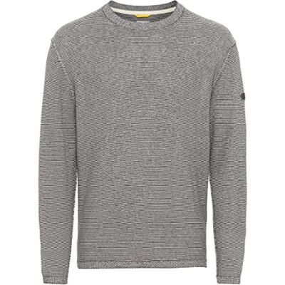 409545/1K30 camel active Męski sweter, Shadow Grey, M, szary (shadow grey), M 409545/1K30 camel active Męski sweter, Shadow Grey, M, szary (shadow grey), M