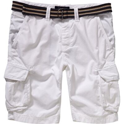 887817000 Tommy Hilfiger Męskie szorty Chuck CRG Short Boston Twill Belt / , biały (100 Classic White), 38 887817000 Tommy Hilfiger Męskie szorty Chuck CRG Short Boston Twill Belt / , biały (100 Classic White), 38