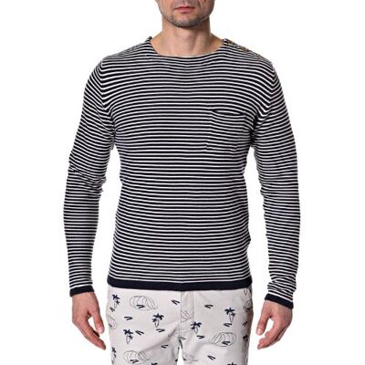 700764-70002 Blend Sweter męski 700764, biały (biały), XXL 700764-70002 Blend Sweter męski 700764, biały (biały), XXL