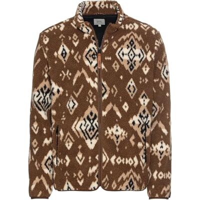 409401-4W41 camel active Kurtka polarowa, Sepia Brown, L 409401-4W41 camel active Kurtka polarowa, Sepia Brown, L