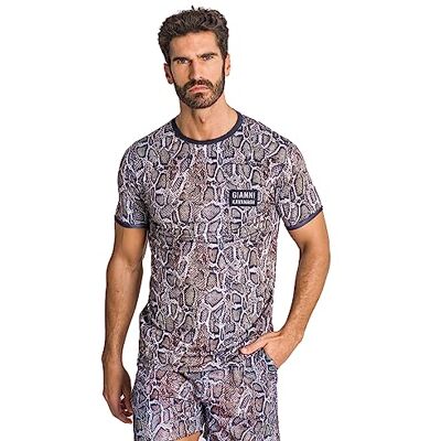 GKM004092 Gianni Kavanagh Fighter TeeMulticolorL Wielobarwny, Wielobarwny, L GKM004092 Gianni Kavanagh Fighter TeeMulticolorL Wielobarwny, Wielobarwny, L