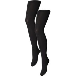 17121048 PIECES Damskie rajstopy PCNEW NIKOLINE 90 DEN Tights NOOS, czarne/opakowanie: 2 sztuki, S/M 17121048 PIECES Damskie rajstopy PCNEW NIKOLINE 90 DEN Tights NOOS, czarne/opakowanie: 2 sztuki, S/M