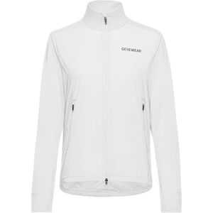Gore Wear Concurve Biały lekki przeciwwietrzny płaszcz - Płaszcz Gore Wear Concurve Biały lekki przeciwwietrzny płaszcz - Płaszcz