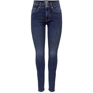 15270934 ONLY Onlroyal Hw Push Wide Wb EXT DNM dżinsy skinny-fit, niebieski, (XS) W / 30L