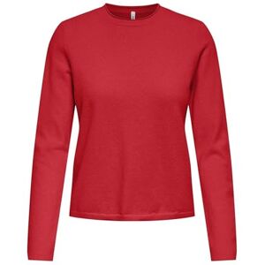 15368961-4993978 ONLY Onlloyal LS Oneck-sweter Knt Nca, czerwono-mars czerwony, XXL damski, Czerwony – Mars Red, XXL 15368961-4993978 ONLY Onlloyal LS Oneck-sweter Knt Nca, czerwono-mars czerwony, XXL damski, Czerwony – Mars Red, XXL