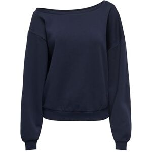 15361160-5050219 ONLY Onlrhina L/S One Shoulder SWT Noos damskie, Night Sky, M
