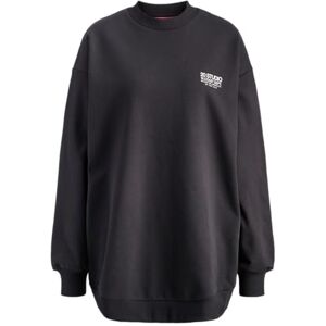 12287930-4885265 JACK & JONES Jxsandra RLX Ls Long Print Crew SWT, Phantom, XS