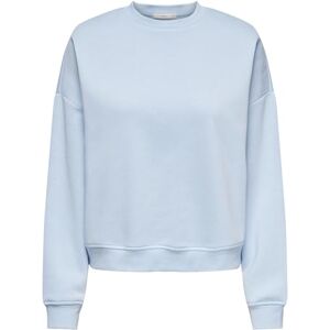 15243380-3772405 Onlsweat Life L/S Crew Oversize SWT Noos, Cashmere Blue, XL