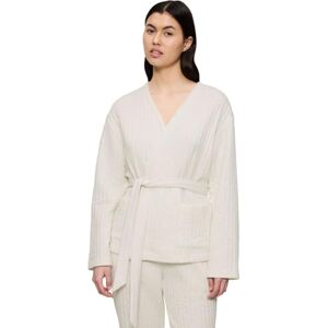10225076 Triumph Cozy Comfort szlafrok Top Quilted Light Grey Melange, szary, 36 10225076 Triumph Cozy Comfort szlafrok Top Quilted Light Grey Melange, szary, 36
