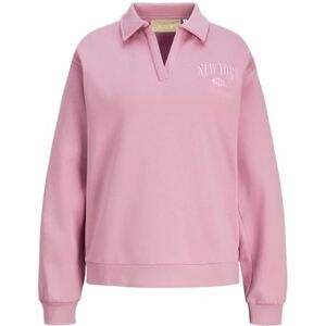 12262669 JJXX Damska bluza Jxpallas RLX Ls Vneck Sweat SWT, Moonlite Mauve, M