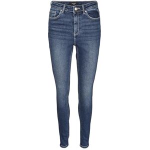 10294378 VERO MODA Dżinsy damskie, niebieski (Dark Blue Denim), (XS) W / 34L