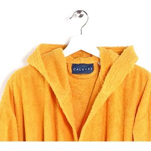 Caleffi Szlafrok z kapturem MINORCA 75808 Maksymalna chłonność Certyfikowane nietoksyczne barwniki Włoski design od 1962 roku, Topaz, L, bawełna Caleffi Szlafrok z kapturem MINORCA 75808 Maksymalna chłonność Certyfikowane nietoksyczne barwniki Włoski design od 1962 roku, Topaz, L, bawełna