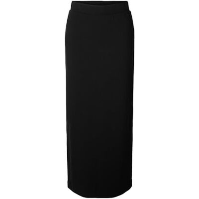 16094497_Black Selected Femme Damska spódnica maxi Mid Waist, czarny, M 16094497_Black Selected Femme Damska spódnica maxi Mid Waist, czarny, M
