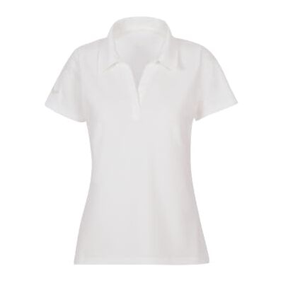 527612 Trigema Damska koszulka polo, biały, 3XL 527612 Trigema Damska koszulka polo, biały, 3XL