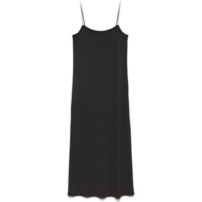 10335688-4847120 VERO MODA Vmnavina Singlet 7/8 Sukienka JRS GA Pojedyncza Sukienka, Czarny, M Kobiety, czarny, M 10335688-4847120 VERO MODA Vmnavina Singlet 7/8 Sukienka JRS GA Pojedyncza Sukienka, Czarny, M Kobiety, czarny, M